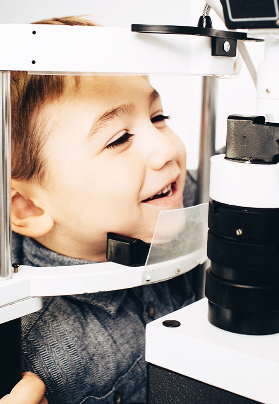 child eye exam